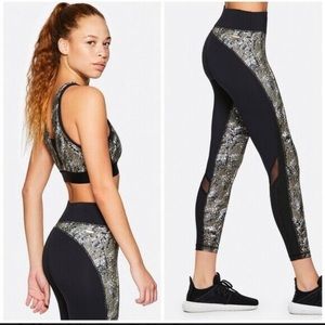 Alala Workout Set Bra & Pants Small Heroine